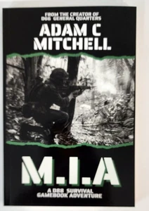 M.I.A. A D88 Survival Gamebook Adventure NEW MIA Adventure Wargame Book - Imagen 1 de 2