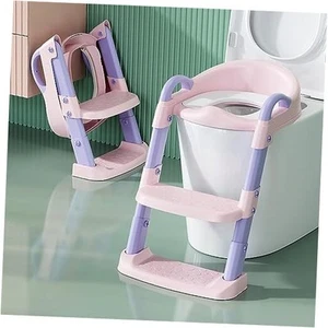 Potty Training Toilet Seat For Boys Girls, Toddler Toilet Seat Purple & Pink - Picture 1 of 7