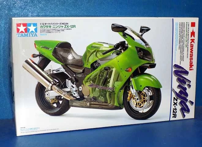Tamiya 14084 Kawasaki Ninja ZX-12R, cod. 14084 - Immagine 1 di 3