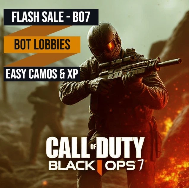 Black Ops 7 | 1 Lobby | BO7 AFK BOT LOBBY | COMPRA 2 OBTÉN 1 GRATIS _Ops 7🔥Cod-BO7 Foto 1 de 1
