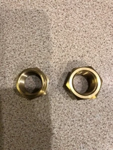 Brass Hexagon Bush 3/4" x 1/2" x 4 - Picture 1 of 3