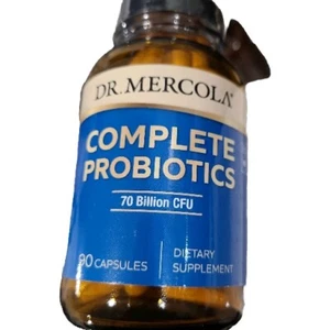 Dr Mercola Complete Probiotics 90 Capsules 70 Billion CFU Sealed BB 02/25 - Picture 1 of 4