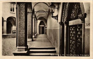 CPA AK Bad Cleve a. Rh. Schwanenburg, claustro ALEMANIA (920819) - Imagen 1 de 2