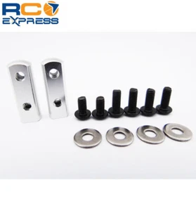 Hot Racing 90 Degree Universal Servo Mount - Silver SH24M08 - Picture 1 of 1