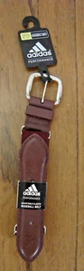 Adidas ELASTIC Performance Adjustable Baseball Belt YOUTH Sz 18"- 32" BURGUNDY - Picture 1 of 1