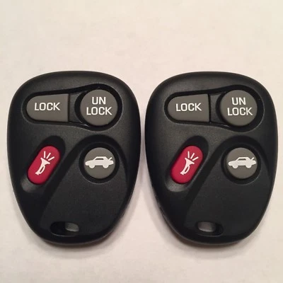 2 llaveros remotos de entrada sin llave electrónicos OEM de 4 botones ABO0204T 10246215 Foto 1 de 4