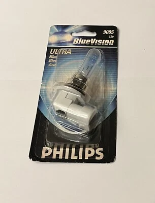 Philips 9005 BV BC Blue Vision - Ultra Blue 12V, C6 04 - Image 1 of 2