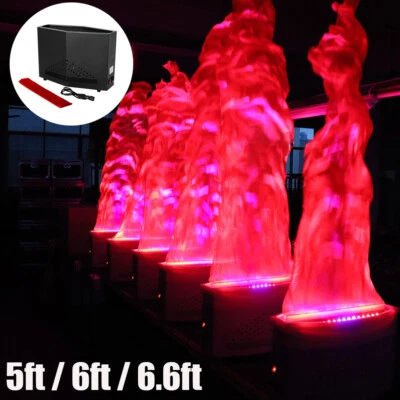 Artificial Flame Lamp 36LED Flame Thrower Stage Performance Effect Light DJ Band - Image 1 of 4