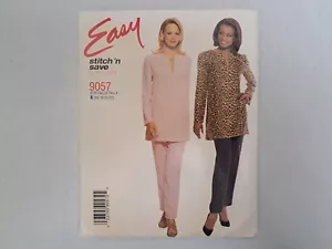 Stitch 'n Save Pattern - Misses' Tunic & Pull-On Pants (16-22) #9057 - Uncut - Picture 1 of 5
