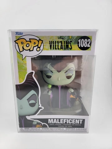 Funko POP Disney #1082: Villains - Maleficent Figure With Protector New Cover