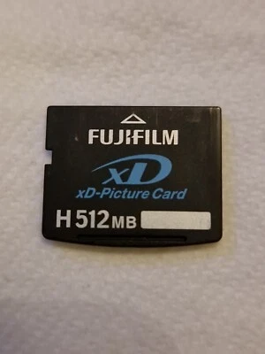 xD Picture Memory Card 512MB Fujifilm Type H - Image 1 of 2