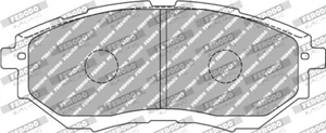 Se adapta a las pastillas de freno Ferodo FCP1984H - REPUESTO PROFESIONAL DE EQUIPOS ORIGINALES - Imagen 1 de 5