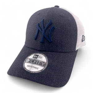 New Era New York Yankees MLB Navy Homefield 9Vierzig Netz Druckknopflasche verstellbare Mütze - Bild 1 von 7