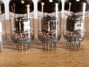 4 pcs 1988's 6N2P-EV Tubes DIFFERENT PINS ECC83/12AX7 Rocket VOSKHOD NOS Russian - Picture 1 of 10