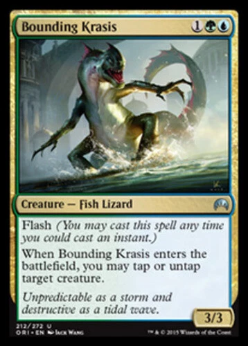 4x Bounding Krasis ~ Near Mint Magic Origins MTG Magic x4 4 UltimateMTG Playset  - Image 1 of 1