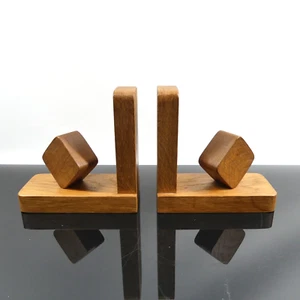 Vintage, 2 soportes de letras de madera, años 60 - Imagen 1 de 4