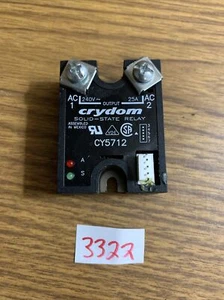 Crydom CY5712 Solid State Relays 240V Ss 25A With Alarm For Grill - Picture 1 of 6
