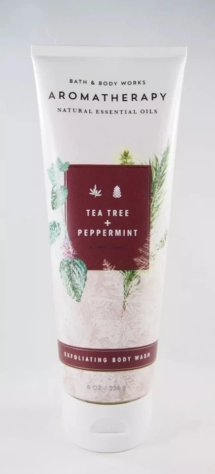 Bath & Body Works Aromatherapy Tea Tree + Peppermint Exfoliating Body Wash 8 oz - Image 1 of 1