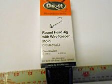 1021 Do-It Round Head Jig Tapered Barb Collar Mold 1/8-1/4 oz I combine orders 