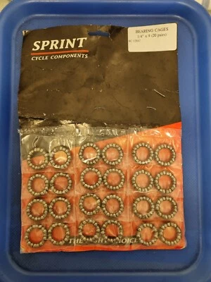 Sprint Bicycle x 24 Bearing Cages 1/4" x 9 - BC 135/C - 12 Sets (2 in a Set) - Image 1 of 3