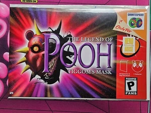 ZELDA HOMAGE Do You Pooh? Legend of Pooh: Tiggom’s Mask Homage AP8 Trade N64 - Picture 1 of 8