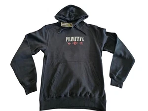 Primitive X Jujutsu Kaisen Sudadera con Capucha Suéter Pullover Yuta Negro Pequeño Nuevo con Etiquetas - Imagen 1 de 7