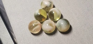 LOTE DE 6 CANICAS JABO SWIRL SOBRESALIENTES $5.99 #UV1 - Imagen 1 de 2