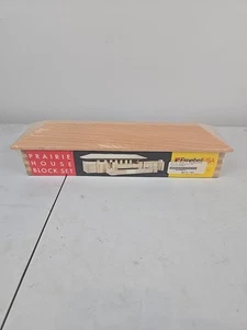 New ~ Froebel USA Architectural Blocks, Frank Lloyd Wright Prairie House Set - Picture 1 of 3