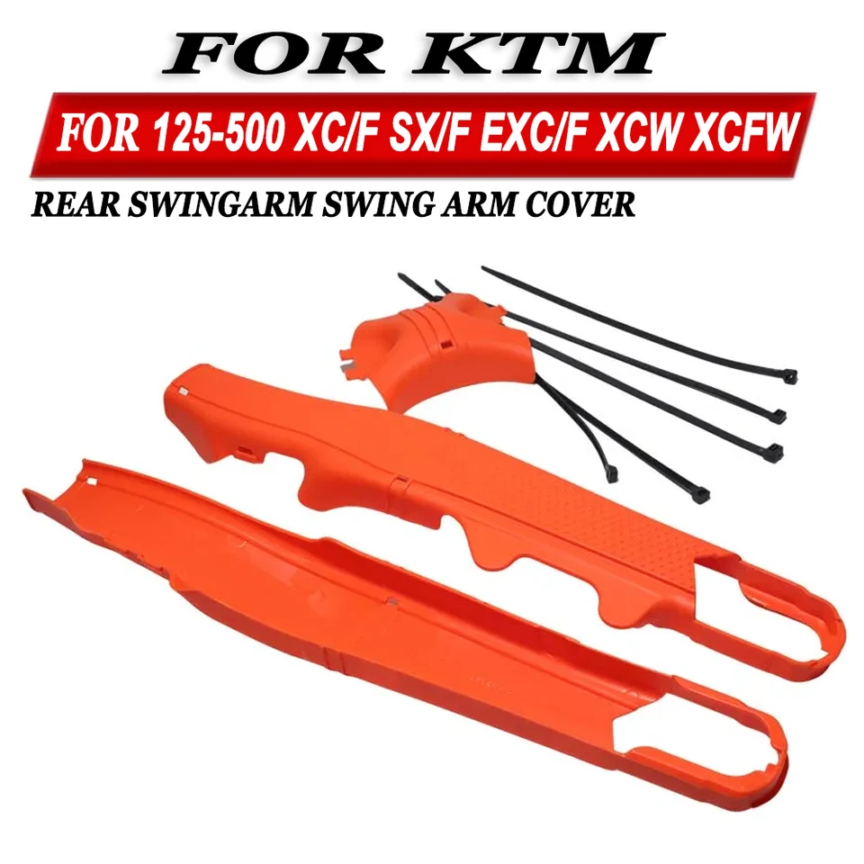 Rear Swingarm Cover Guard For KTM 125-500 XC XCF SX SXF EXC EXCF XCW XCFW 6 Days Foto 1 de 4