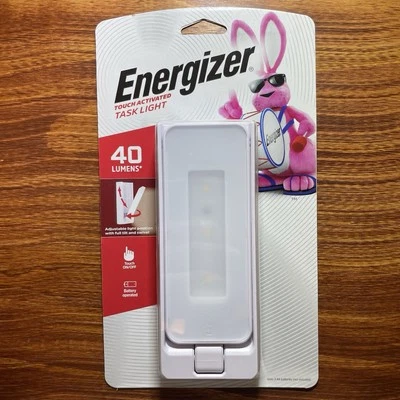 Energizer Swivel Touch Activated Task LED Light White 40 Lumens Full Tilt NEW - Image 1 of 2