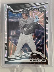Brenner Cox 2022 Elite Edizione Extra Turno del Secolo #111 104/122 Nazionali - Foto 1 di 3