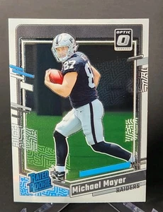 2023 Panini Donruss Optic - Rated Rookie Michael Mayer #260 Raiders  - Foto 1 di 2