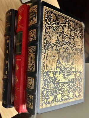 Franklin Library Arthur Conan Doyle, de Mopasan, Anton Chekhov (1977, Leather) - Image 1 of 3