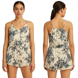 Denim & Supply Ralph Lauren Floral Romper – NWT – Size L - Picture 1 of 8