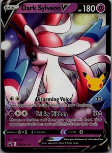 Dark Sylveon V Promo SWSH: Sword & Shield Promo Cards SWSH134 NM - Picture 1 of 2