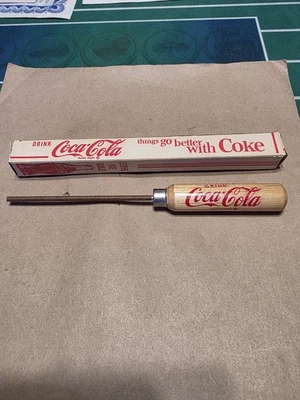 Винтажный круглый ледоруб Coca-Cola в оригинальной коробке отличная газировка - Изображение 1 из 2