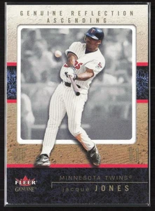 2003 Fleer Genuine Reflection Ascending #/5 Jacque Jones #5 Minnesota Twins - Picture 1 of 2