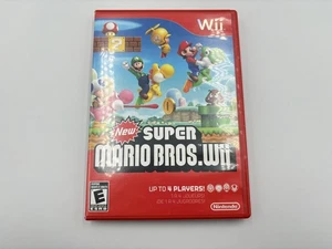 New Super Mario Bros Wii (Nintendo Wii, 2009) ohne Anleitung - getestet - Bild 1 von 4