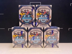 LOTE DE 5 - 2024 Bowman Cromo Fútbol Universitario Caja Bláster Sellada de Fábrica - Imagen 1 de 2