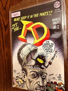 ID #2—1990 UNDERGROUND—ROBERT CRUMB SKETCHBOOK—FIRST PRINTING - Picture 1 of 3