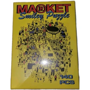 OFFIZIELLES CHINATOWN Markt SMILE Y WORLD BALLSPIEL PUZZLE Collab 140 Stck. Neu mit Etikett - Bild 1 von 2