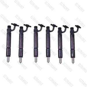 6X Fuel Injector w/Nozzle 1806407C91 780332 735350C91 for Navistar Engine DT466 - Foto 1 di 4