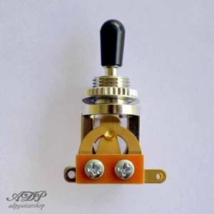 Selector Switch 3 Ways Toggle Style Switchcraft Japan Gold Contact - Picture 1 of 1