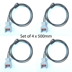 Mercedes replacement Injector Plug with Pigtail wiring repair kit "Even Pins" x4 - Picture 1 of 2