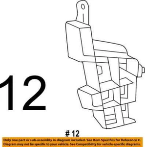 Toyota OEM 2013-2018 Avalon Left Rear Bumper Step Pad 5259207010 New in package - Picture 1 of 3