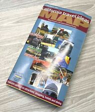 2001 California Travel Ideas Map Official Tourism Fold Out Map