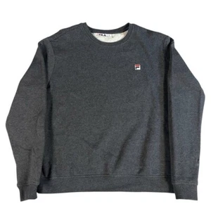 Fila Men's Pullover Sweatshirt Gray XXL - Picture 1 of 6
