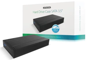 CASE CUSTODIA HARD DISK ESTERNO SATA 3.5" SITECOM (MD-393) USB 3.0 - Imagen 1 de 8