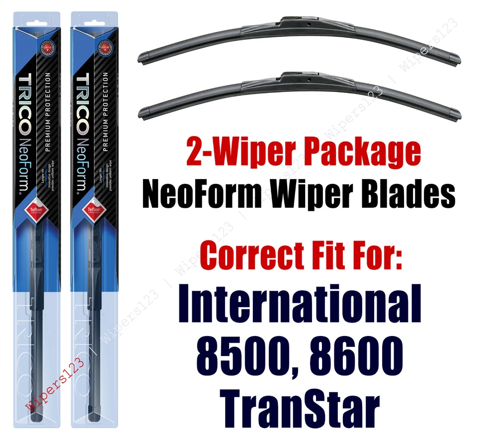 2-Pack NeoForm Wiper Blades fits 2008+ International 8500 8600 TranStar 16220x2 - Image 1 of 1