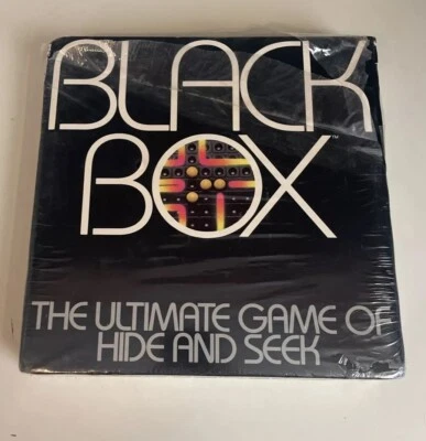 Vtg BLACK BOX The Ultimate Game of Hide & Seek ParkerBrothers 1978 Complete Read - Image 1 of 4